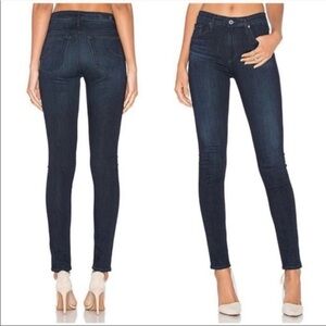 AG Adriano Goldschmied Contour 360 The Farrah Skinny High-Rise Jeans Size 28